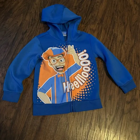 Blippi hoodie sweatshirt and toy - Picture 2 of 5